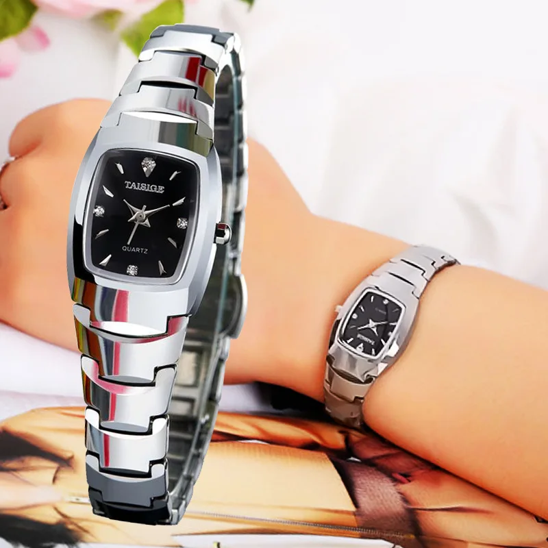 Fashion Square Diamonds Dial Ladies Wrist Watch Casual Silver Tungsten Steel Strap Waterproof Quartz Women's Watches reloj mujer
Fashion Square Diamonds Dial Ladies Wrist Watch Casual Silver Tungsten Steel Strap Waterproof Quartz Women's Watches reloj mujer