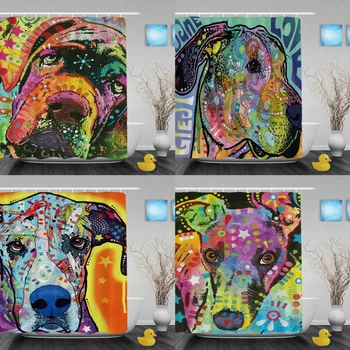 Waterproof Bath Curtain Lovely Great Dane Home Bathroom Shower Curtains Polyester Fabric Animals Shower Curtain Free Shipping
Waterproof Bath Curtain Lovely Great Dane Home Bathroom Shower Curtains Polyester Fabric Animals Shower Curtain Free Shipping