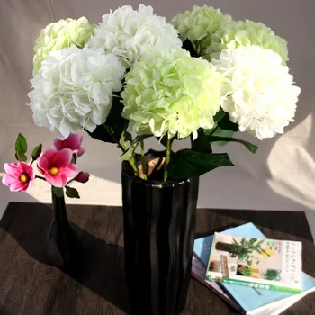 10PCS Artificial Silk Hydrangea Pincushion Flowers for Home Decorativer DIY Wedding Flower Bouquet Artificial Fake Silk Flowers
10PCS Artificial Silk Hydrangea Pincushion Flowers for Home Decorativer DIY Wedding Flower Bouquet Artificial Fake Silk Flowers