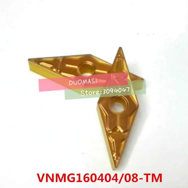 10pcs VNMG160404 TM / VNMG160408 TM carbide CNC inserts,lathe tool,apply to steel processing, insert MVJNR/MVVNN turning tool
10pcs VNMG160404 TM / VNMG160408 TM carbide CNC inserts,lathe tool,apply to steel processing, insert MVJNR/MVVNN turning tool