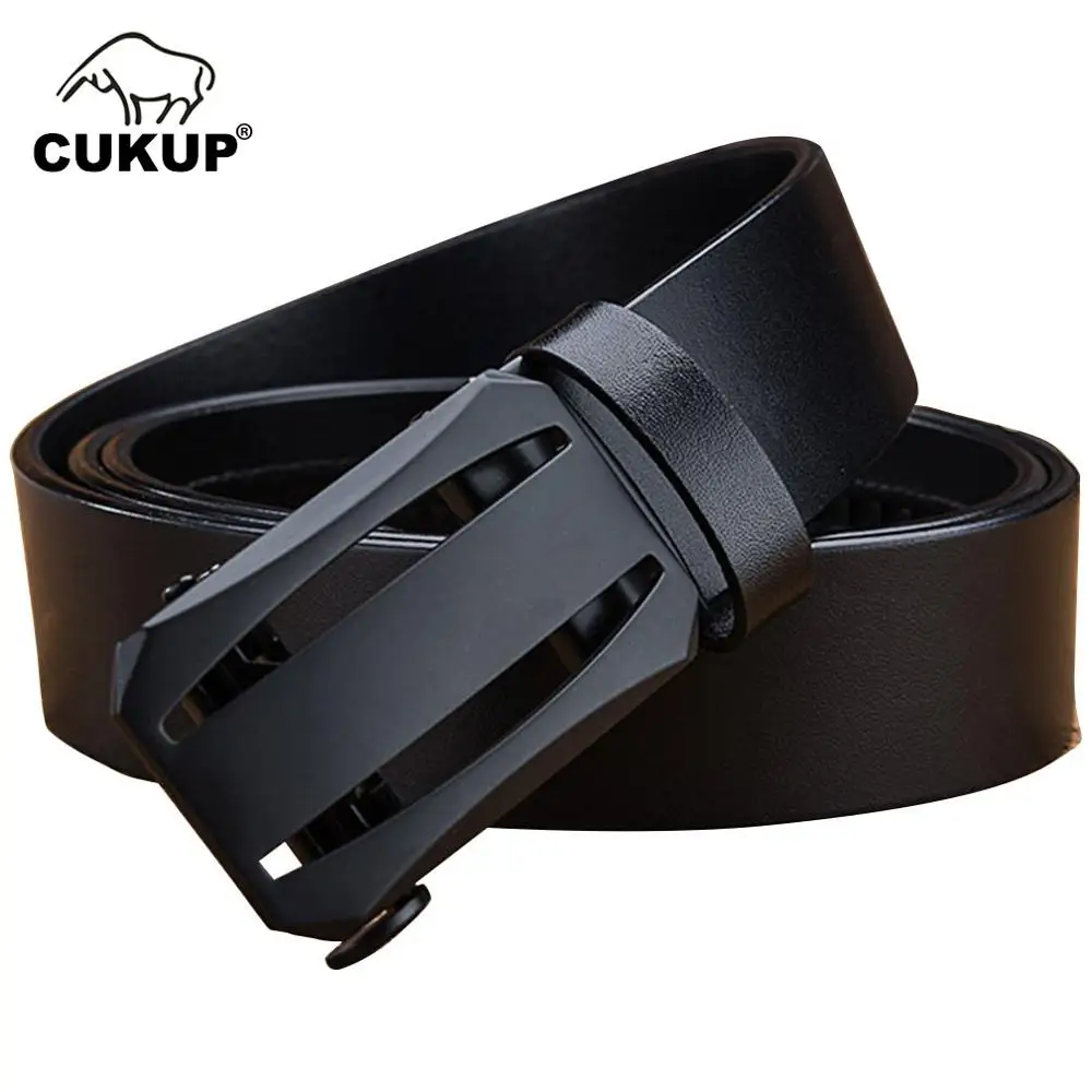 CUKUP 2018 Top Quality Real Cowskin Leather Belts Novelty Hollowed Automatic Buckle Metal Male Belt Accessories for Men NCK641
CUKUP 2018 Top Quality Real Cowskin Leather Belts Novelty Hollowed Automatic Buckle Metal Male Belt Accessories for Men NCK641
