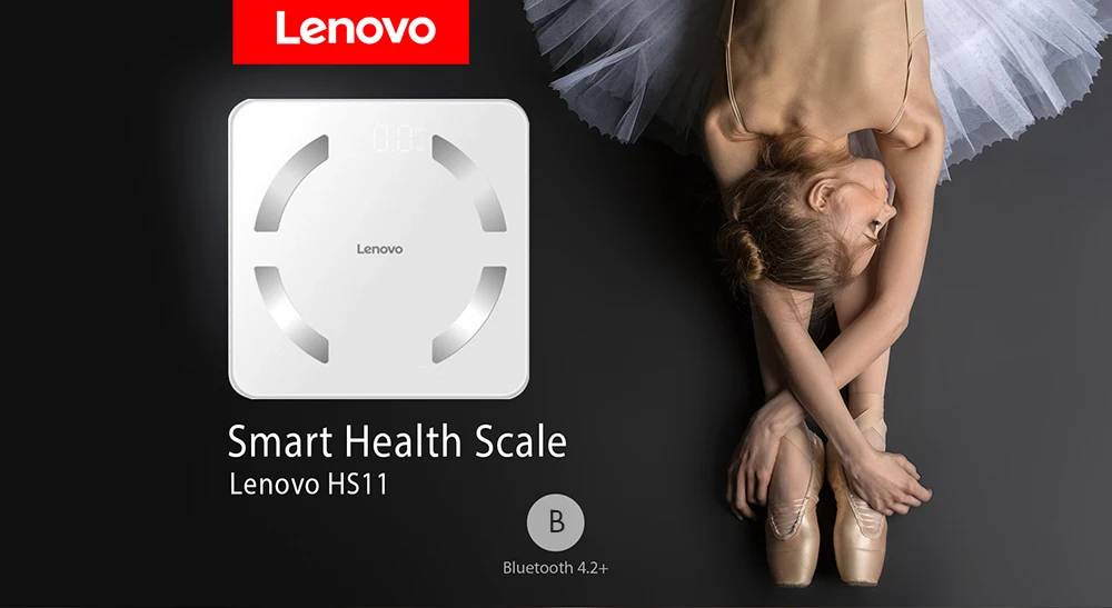 Lenovo Smart Body Fat Scale (Black) Best Price in Pakistan at Fonepro.pk