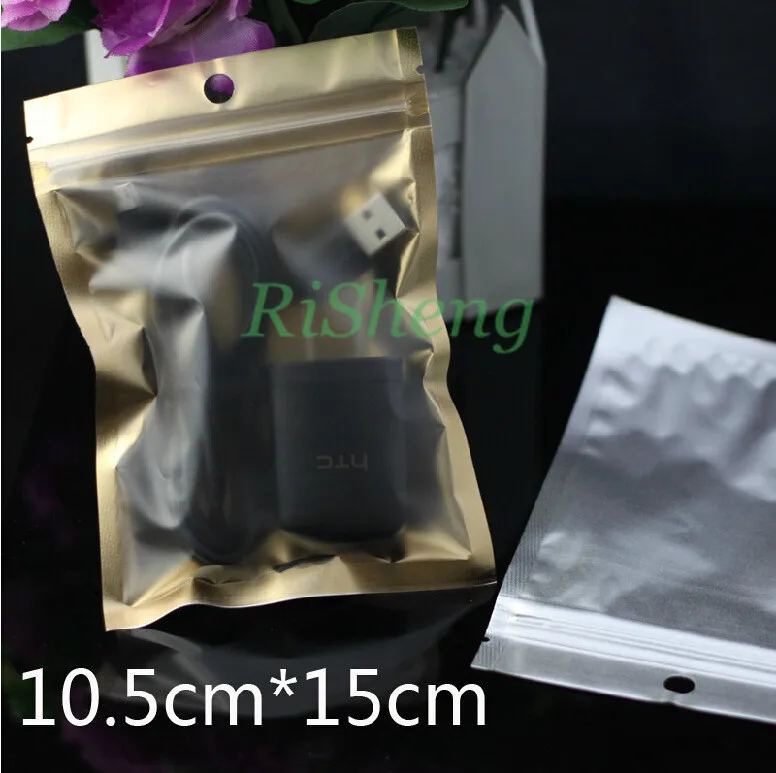 10.5X15CM,100 X Translucent matte Aluminium foil Zip Lock Bag inner Golden, zipper Resealable plastic foil pouch one side clear
10.5X15CM,100 X Translucent matte Aluminium foil Zip Lock Bag inner Golden, zipper Resealable plastic foil pouch one side clear