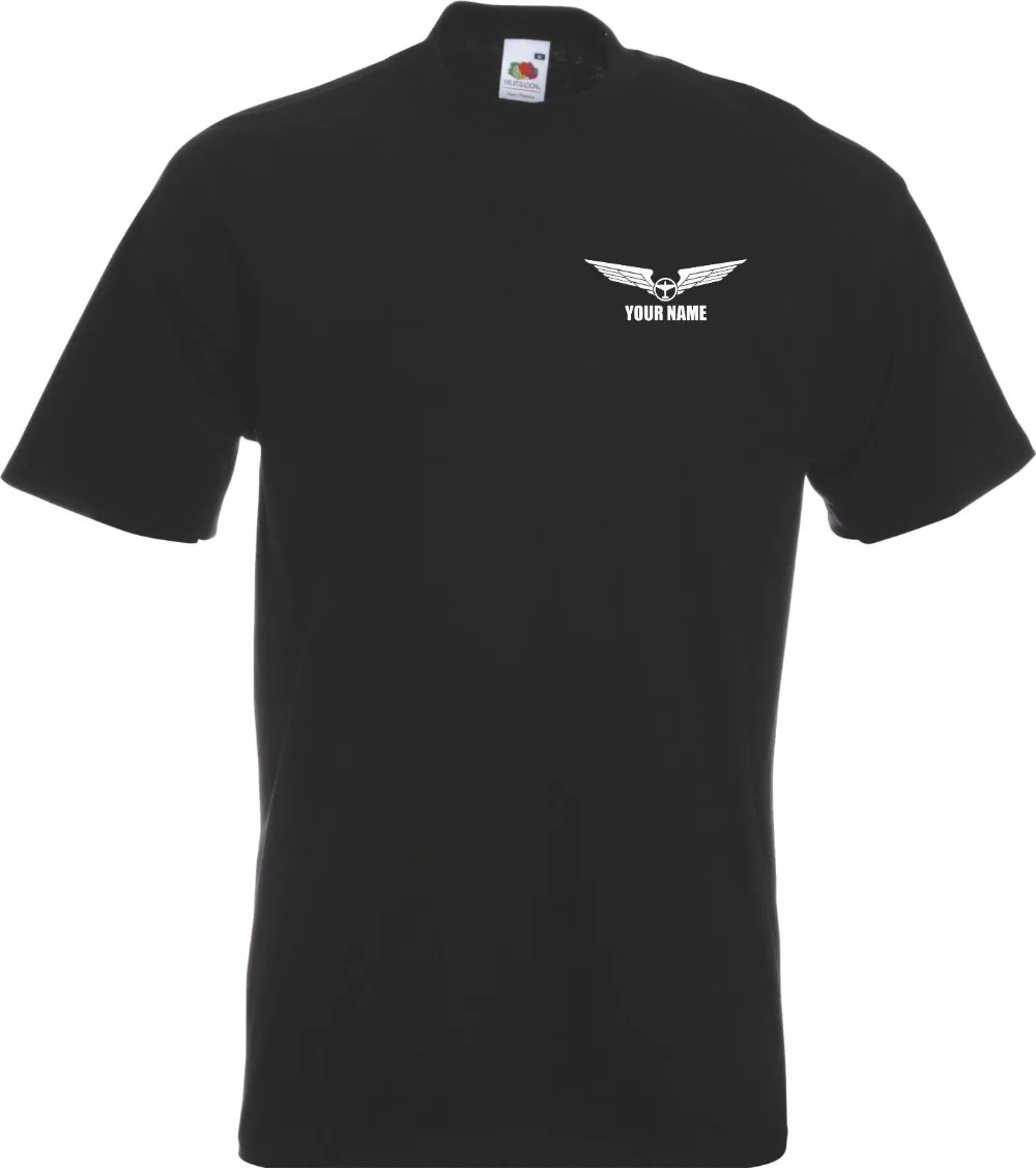 Aeroplane Pilot Personalised Wings Flight 2018 Fashion Short Sleeve Black T Shirt 100% Cotton Casual Tee Shirt
Aeroplane Pilot Personalised Wings Flight 2018 Fashion Short Sleeve Black T Shirt 100% Cotton Casual Tee Shirt