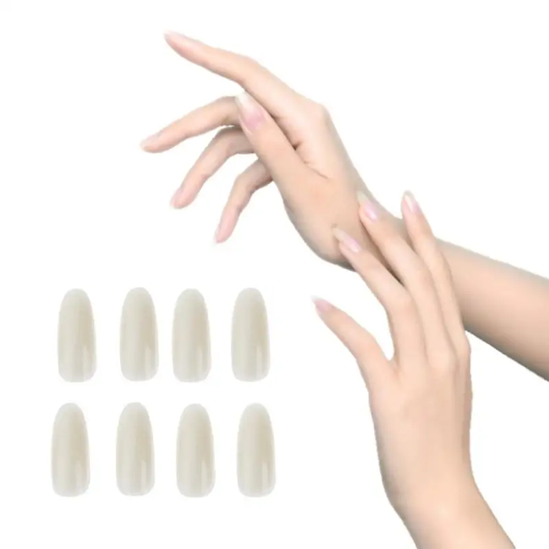 Hot 50Pcs/Pack Natural White Ultra-Thin False Nail Tips Round Tip Acrylic Full Cover Manicure Fake Nails False Nail Tips
Hot 50Pcs/Pack Natural White Ultra-Thin False Nail Tips Round Tip Acrylic Full Cover Manicure Fake Nails False Nail Tips