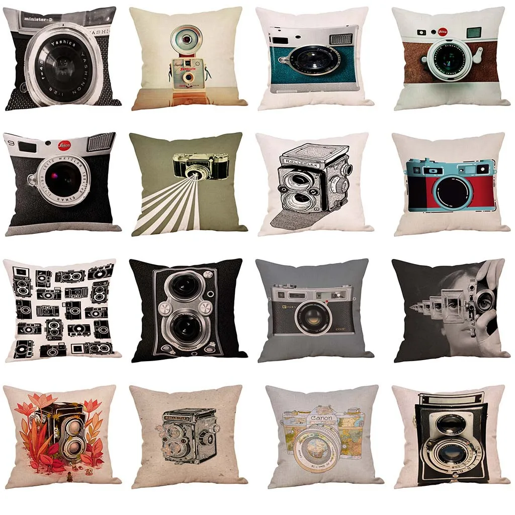 2019 Pillow Cover Vintage Camera Pillow Case Sofa Throw Waist Cushion Cover Home Decor Grand Funda Cojin Cojines Pillowcases
2019 Pillow Cover Vintage Camera Pillow Case Sofa Throw Waist Cushion Cover Home Decor Grand Funda Cojin Cojines Pillowcases