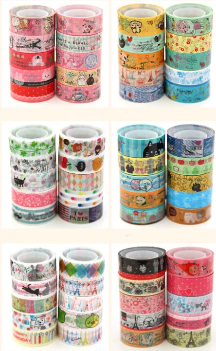 Freeshipping High quality DIY Self Adhesive Glitter Tape Cartoon School Sticking Tape Office Adhesive Tape 20 pieces per lot
Freeshipping High quality DIY Self Adhesive Glitter Tape Cartoon School Sticking Tape Office Adhesive Tape 20 pieces per lot