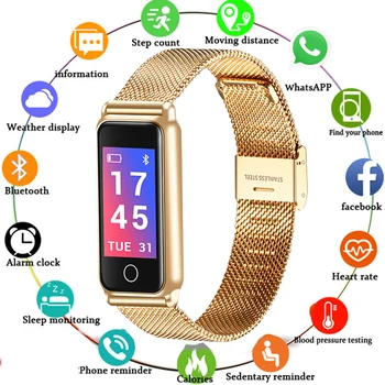 Smart Wristband Heart Rate Monitor Fitness Tracker Call Message Reminder Metal Strip Blood Pressure Spo2 Smart Bracelet Band
Smart Wristband Heart Rate Monitor Fitness Tracker Call Message Reminder Metal Strip Blood Pressure Spo2 Smart Bracelet Band
