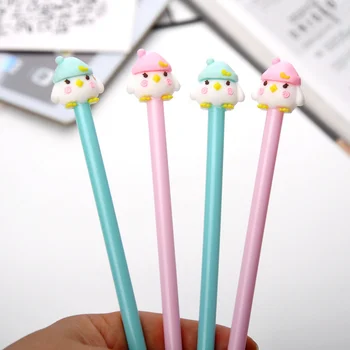 4pcs/set new Cartoon animal cute pet chicken gel pens material escolar stationery canetas escolar school office supplies gift
4pcs/set new Cartoon animal cute pet chicken gel pens material escolar stationery canetas escolar school office supplies gift