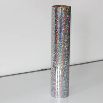 50cm x 25m Silver Holographic Heat Transfer Vinyl Roll Shining Laser Iron On Vinyl
50cm x 25m Silver Holographic Heat Transfer Vinyl Roll Shining Laser Iron On Vinyl