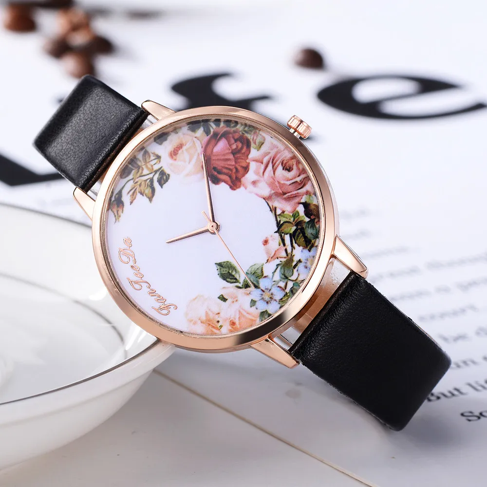 Honorable Luxury Brand Watches Rose Printed Watch Women Quartz Watch Elegant Popular Ladies Dress Wristwatch Girl Clock Reloj *A
Honorable Luxury Brand Watches Rose Printed Watch Women Quartz Watch Elegant Popular Ladies Dress Wristwatch Girl Clock Reloj *A