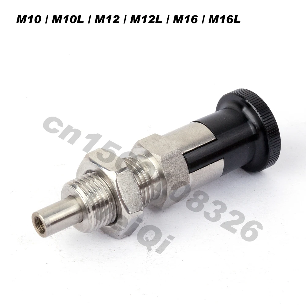 Indexing plungers ,rest position type,tip tapped ,the attachment can be mounted on the tip,stainless steel ,M10 M12 M16
Indexing plungers ,rest position type,tip tapped ,the attachment can be mounted on the tip,stainless steel ,M10 M12 M16