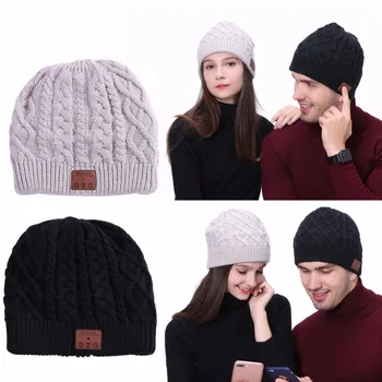 Wireless Bluetooth 4.1 Beanie Cable Knit Cap Headsets Sync with Cell Phone Multi Functional 2 Stereo Speakers Smart Cap Sport
Wireless Bluetooth 4.1 Beanie Cable Knit Cap Headsets Sync with Cell Phone Multi Functional 2 Stereo Speakers Smart Cap Sport