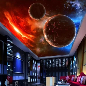 beibehang Custom wallpaper large high-end stereo suspended meteorite universe starry 3D zenith mural thick floor wallpaper
beibehang Custom wallpaper large high-end stereo suspended meteorite universe starry 3D zenith mural thick floor wallpaper