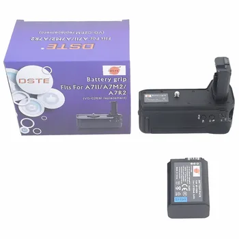 DSTE VG-C2EM Multi-Power Vertical Battery Grip Handgrip Holder with NP-FW50 Battery for Sony A7II A7MII A7RII A7S2 Camera
DSTE VG-C2EM Multi-Power Vertical Battery Grip Handgrip Holder with NP-FW50 Battery for Sony A7II A7MII A7RII A7S2 Camera