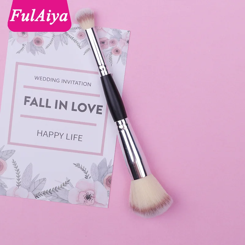 Fulaiya 1P Fashion Double Head Makeup Brushes Highlighter Cosmetic Powder Foundation Eyeshadow Eyeliner Brush Make Up Brush Tool
Fulaiya 1P Fashion Double Head Makeup Brushes Highlighter Cosmetic Powder Foundation Eyeshadow Eyeliner Brush Make Up Brush Tool