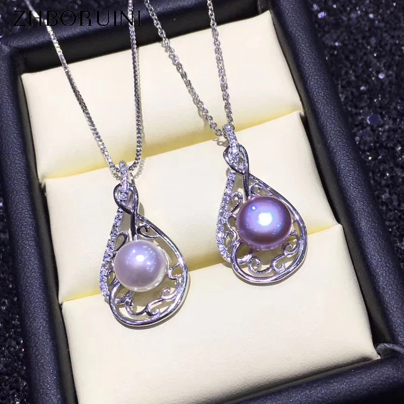 ZHBORUINI Pearl Jewelry 925 Sterling Silver Jewelry For Women Drop Statement Necklace Natural Freshwater Pearl Pendant Chain
ZHBORUINI Pearl Jewelry 925 Sterling Silver Jewelry For Women Drop Statement Necklace Natural Freshwater Pearl Pendant Chain