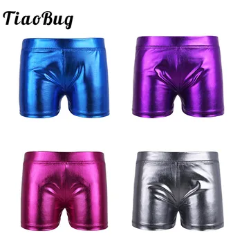 TiaoBug Child Girls Shiny Patent Leather Boy-cut Dance Shorts Bottoms for Sports Gymnastics Workout Swim Kids Teens Dance Wear
TiaoBug Child Girls Shiny Patent Leather Boy-cut Dance Shorts Bottoms for Sports Gymnastics Workout Swim Kids Teens Dance Wear