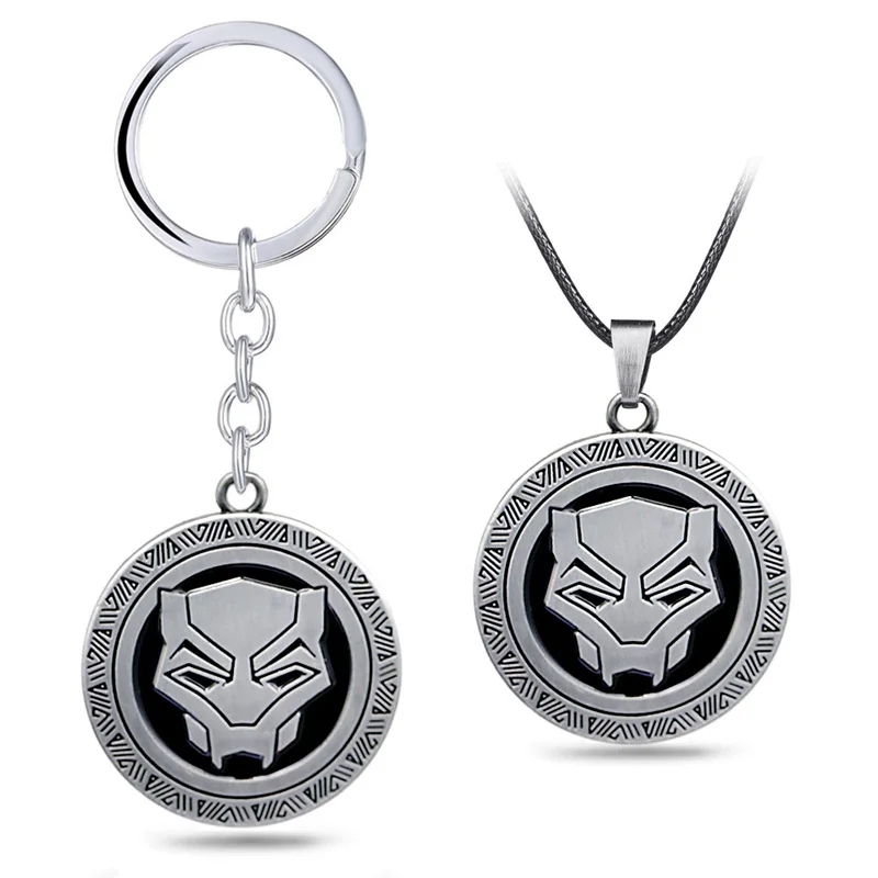 Black Panther Keychain The Avengers Infinite War Superhero Captain America Keyring gift men women key chains fashion
Black Panther Keychain The Avengers Infinite War Superhero Captain America Keyring gift men women key chains fashion