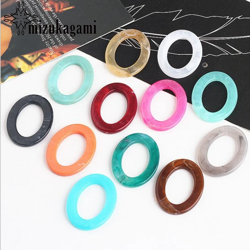 Resin Acetic Acid Patterns Oval Charms 10pcs/lot For DIY Drop Earrings Jewelry Making Accessories
Resin Acetic Acid Patterns Oval Charms 10pcs/lot For DIY Drop Earrings Jewelry Making Accessories
