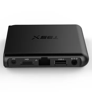 T95X TV BOX Amlogic S905X Android 6.0 Set-top Box 1/2G/8G/ WiFi H.265 17.1 Media Player PK X92 X96 V88
T95X TV BOX Amlogic S905X Android 6.0 Set-top Box 1/2G/8G/ WiFi H.265 17.1 Media Player PK X92 X96 V88