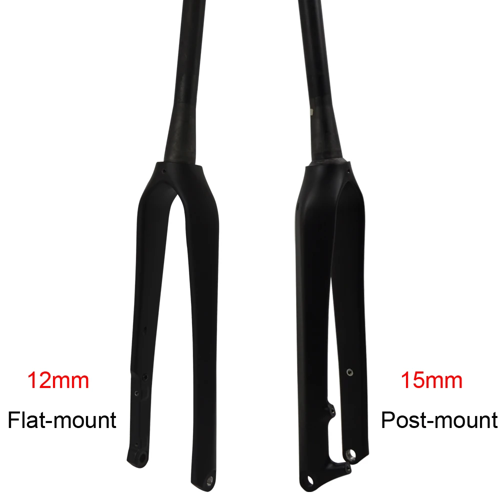 700c carbon road disc brake fork cyclocross fork 12mm flat mount 15mm post mount thru axle forks free shipping FK-CS01
700c carbon road disc brake fork cyclocross fork 12mm flat mount 15mm post mount thru axle forks free shipping FK-CS01