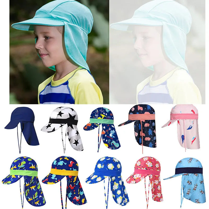 1-8T Baby Kids Sun Hat Children's Swimming Cap Outdoor Beach Hat Neck Ear Cover Anti UV Protection Windproof UV Long Flap Hat
1-8T Baby Kids Sun Hat Children's Swimming Cap Outdoor Beach Hat Neck Ear Cover Anti UV Protection Windproof UV Long Flap Hat