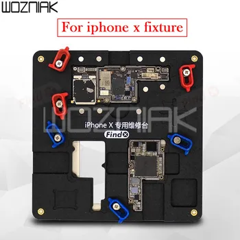 Find Fix Newest Circuit Board Jig Fixture PCB Holder for iPhone X Motherboard A11 Chip Repair Tools Kit
Find Fix Newest Circuit Board Jig Fixture PCB Holder for iPhone X Motherboard A11 Chip Repair Tools Kit