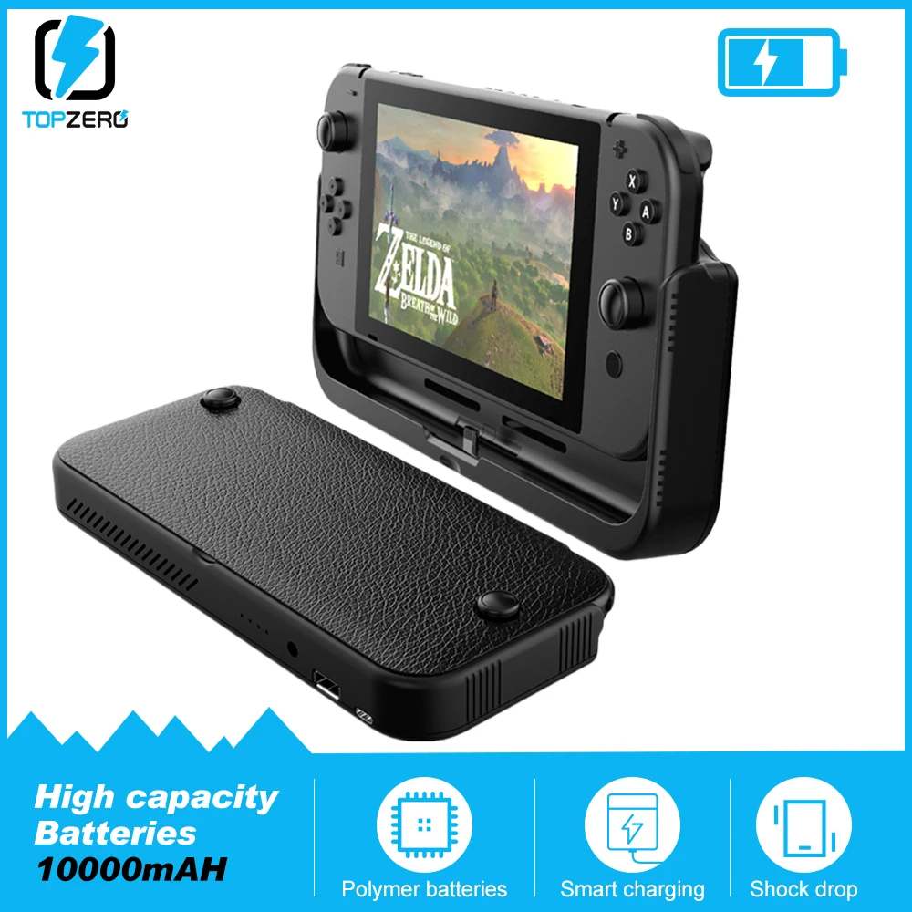 10000mAh Battery Charger Case For Nintend Switch Portable Type C Fast Charging External Battery With Leather Case Power Bank
10000mAh Battery Charger Case For Nintend Switch Portable Type C Fast Charging External Battery With Leather Case Power Bank