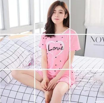 Summer clothes women women pyjama set short sleeved women's suit milk silk M-XXL womens tops and blouses
Summer clothes women women pyjama set short sleeved women's suit milk silk M-XXL womens tops and blouses