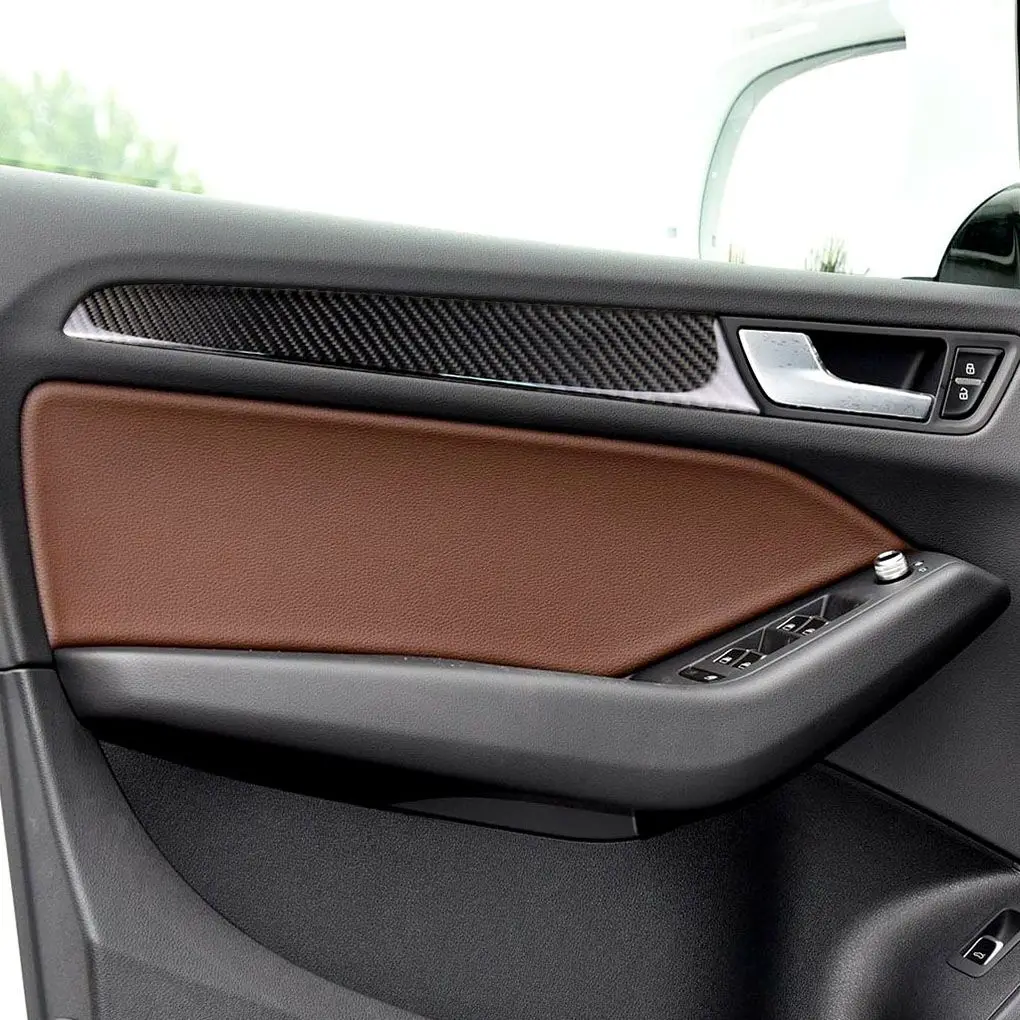 Carbon Fiber Left Right Door Handle Panel Cover Trim Sticker Set Adhesive Back Replacement For a4 B8 2009-2016
Carbon Fiber Left Right Door Handle Panel Cover Trim Sticker Set Adhesive Back Replacement For a4 B8 2009-2016