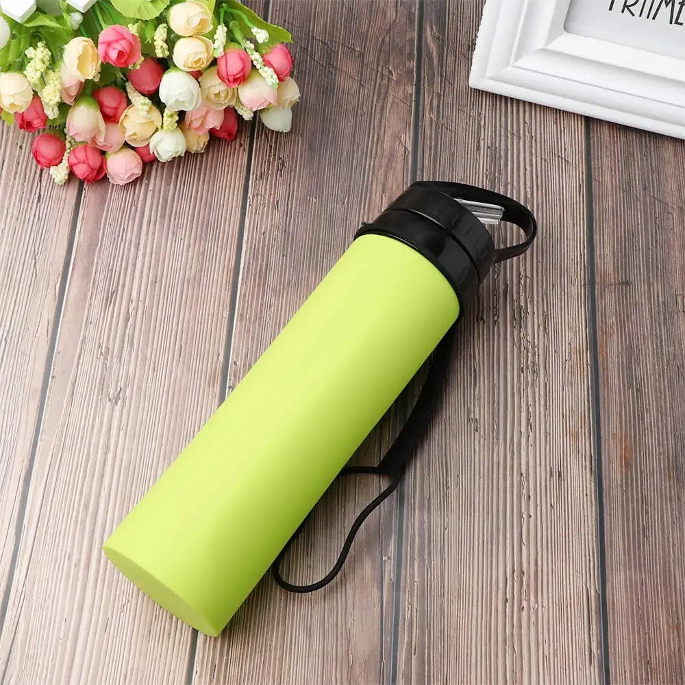 1 Pcs Creative Portable Water Bottle Silicone Folding Kettle Folding Outdoor Sports Camping Travel Essential Equipment Unisex
1 Pcs Creative Portable Water Bottle Silicone Folding Kettle Folding Outdoor Sports Camping Travel Essential Equipment Unisex
