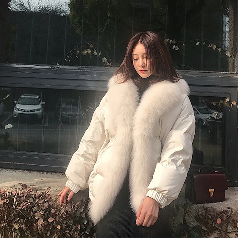 Winter jacket Women Clothes 2019 Ukraine New Thicker Warm Parka Elegant Big Hair Collar Downcotton Padded Coat Female QH123
Winter jacket Women Clothes 2019 Ukraine New Thicker Warm Parka Elegant Big Hair Collar Downcotton Padded Coat Female QH123