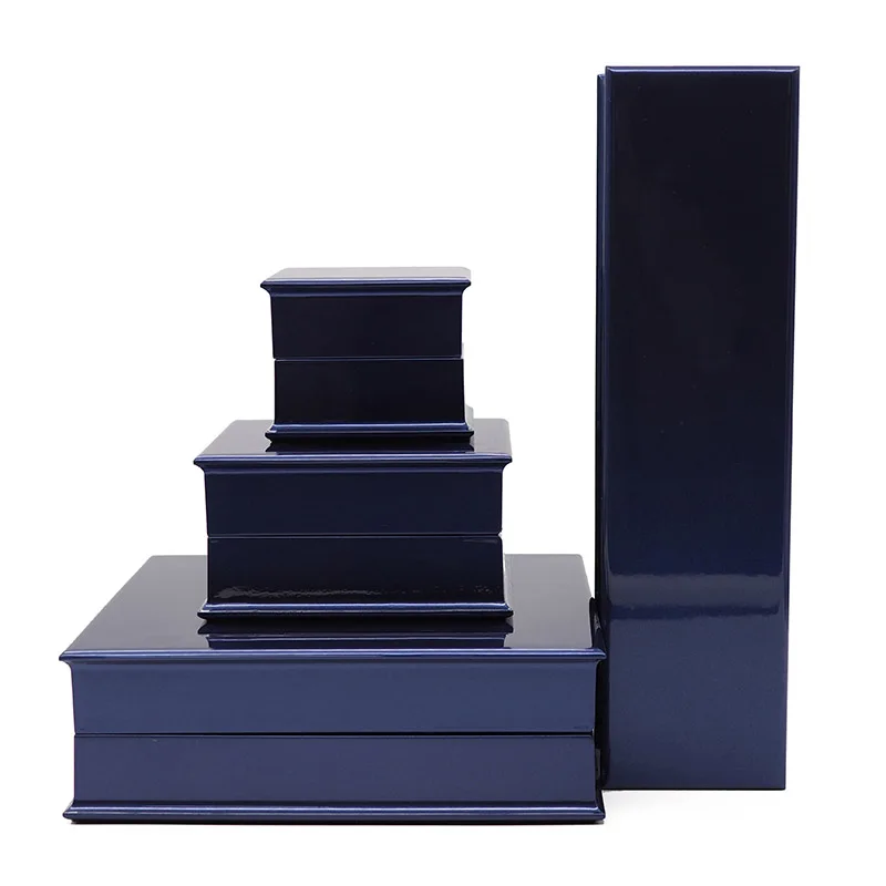 Blue panit wedding Ring case jewelry boxes and packaging display jewelry organizer pendant bangle bracelet Christmas gi box
Blue panit wedding Ring case jewelry boxes and packaging display jewelry organizer pendant bangle bracelet Christmas gi box