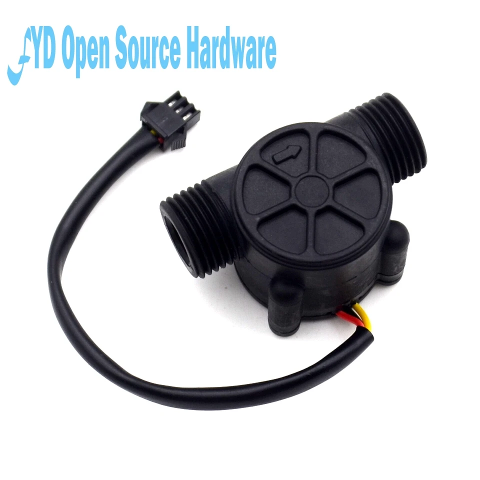 1pcs Water flow sensor flowmeter Hall flow sensor Water control 1-30L/min 2.0MPa YF-S201
1pcs Water flow sensor flowmeter Hall flow sensor Water control 1-30L/min 2.0MPa YF-S201