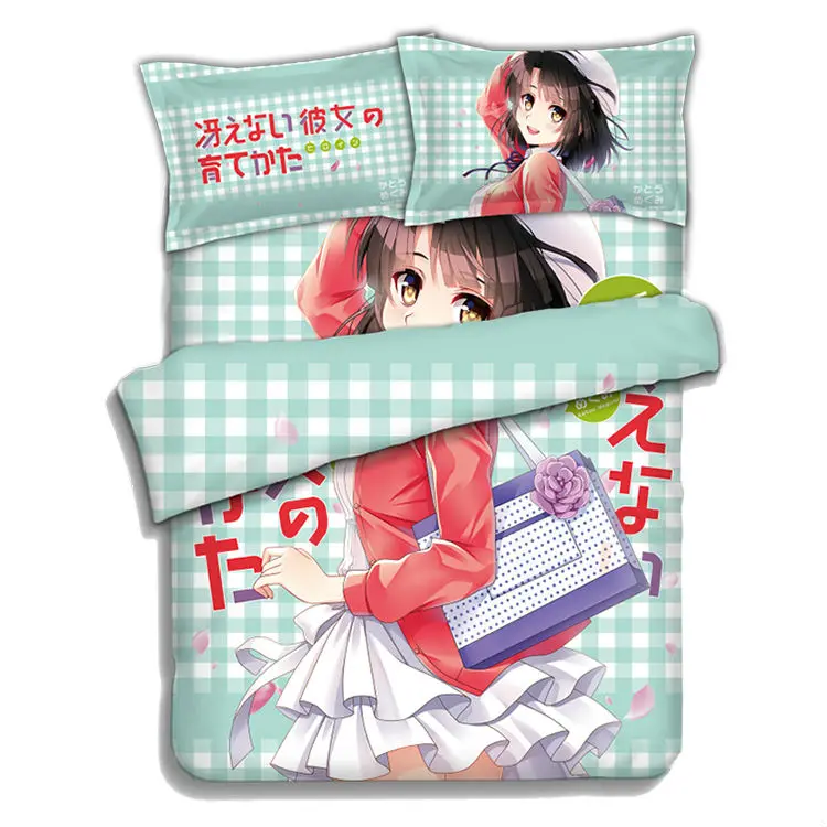 Хобби Express Като Мегуми-SaeKano японский кровать Одеяло или пододеяльник с двумя Наволочки ADP-CP151225
Хобби Express Като Мегуми-SaeKano японский кровать Одеяло или пододеяльник с двумя Наволочки ADP-CP151225