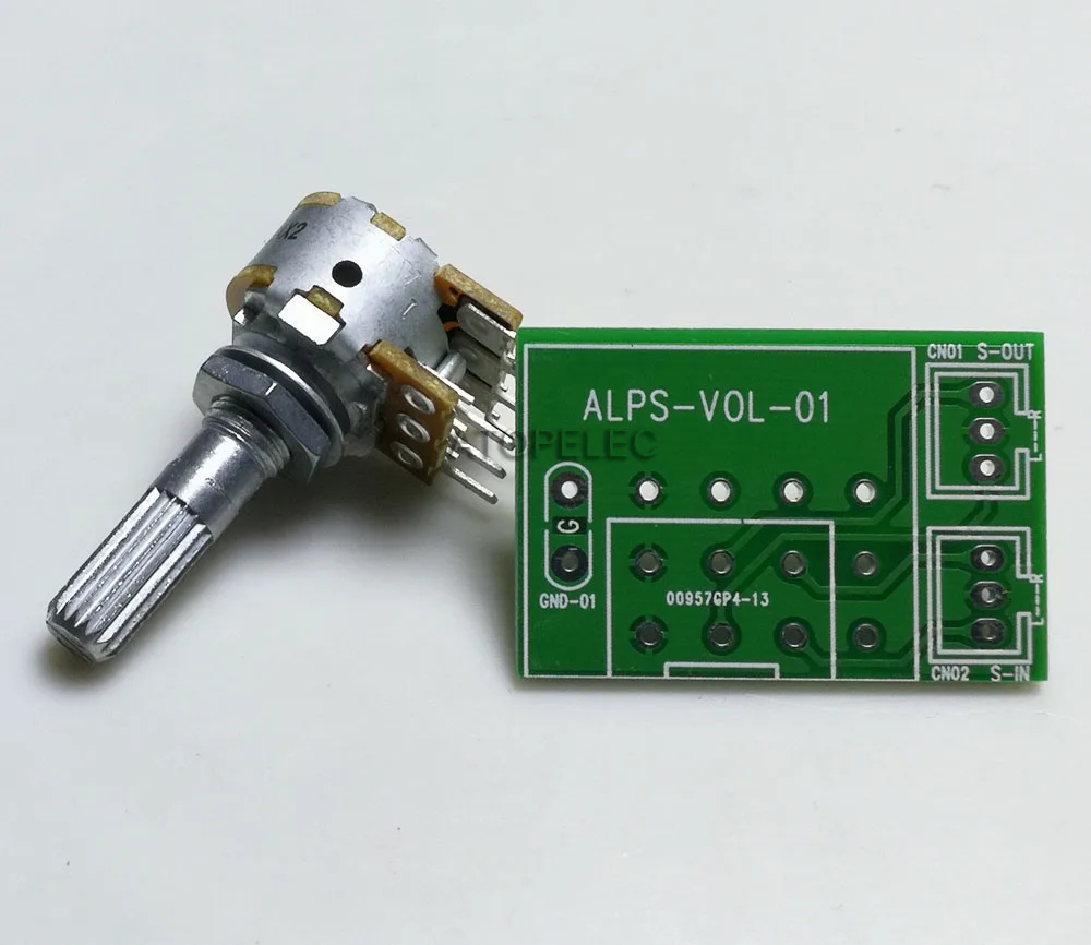 1pc Japan ALPS RK16 Volume LOG Stereo Potentiometer 2-gang Dual 50K/100K Knurled Shaft + PCB
1pc Japan ALPS RK16 Volume LOG Stereo Potentiometer 2-gang Dual 50K/100K Knurled Shaft + PCB