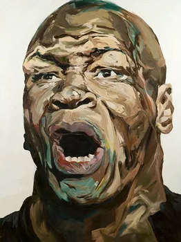Modern painting screaming man on oil canvas for living room decor and wallpaper, gallery
Modern painting screaming man on oil canvas for living room decor and wallpaper, gallery