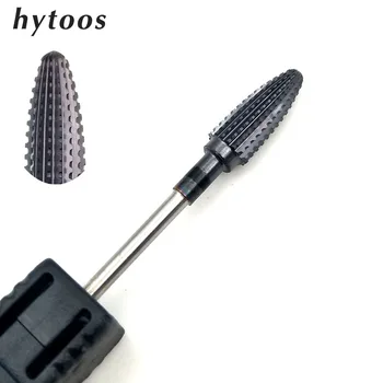 HYTOOS Black Titanium Tungsten Carbide Nail Drill Bit 3/32" Bits For Manicure Pedicure Electric Drill Accessories Milling Tools
HYTOOS Black Titanium Tungsten Carbide Nail Drill Bit 3/32" Bits For Manicure Pedicure Electric Drill Accessories Milling Tools