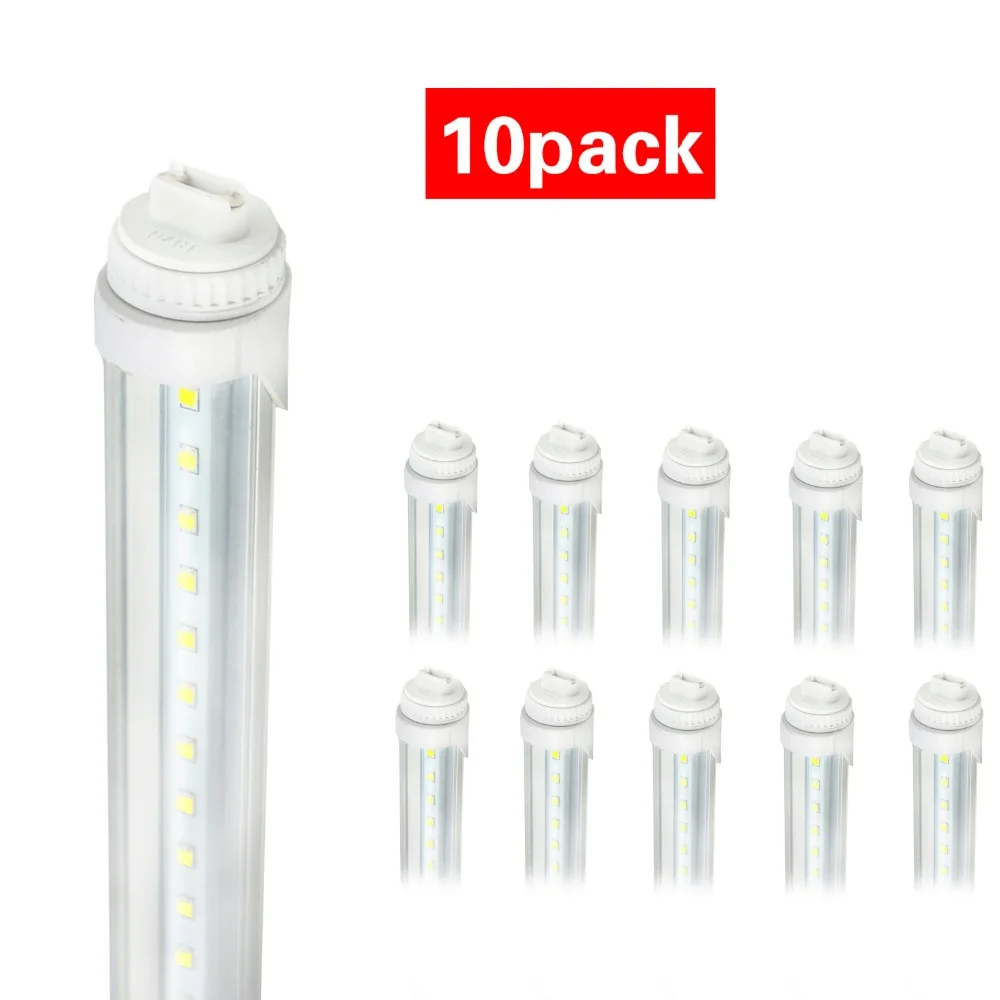 10PCS 5ft LED Tube Light,24watt 5500K,Super Bright White,Vending Cooler Freezer Fluorescent Replacement,US Local Inventory
10PCS 5ft LED Tube Light,24watt 5500K,Super Bright White,Vending Cooler Freezer Fluorescent Replacement,US Local Inventory