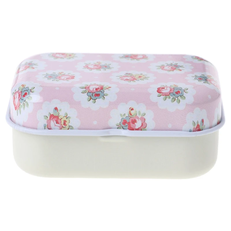 Flower Tin Trinket Jewelry Coin Box Tinplate Storage Case Small Rectangular #20/14L
Flower Tin Trinket Jewelry Coin Box Tinplate Storage Case Small Rectangular #20/14L