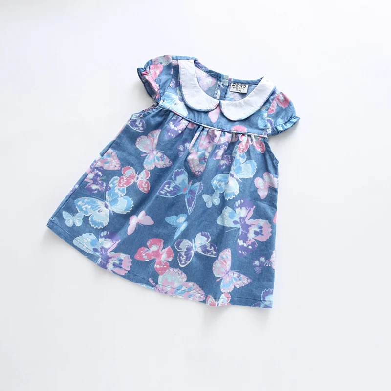 BibiCola-Baby-Girls-Dress-Summer-Cotton-Floral-Butterfly-Dress-Infant-Kids-Girls-Party-Tutu-Dress-Children