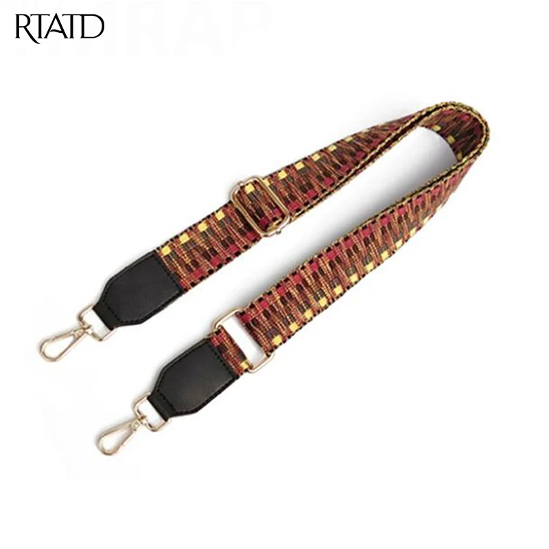 RTATD New Women Handbags Strap Stripe Design National Gold Buckle Canvas Bag Straps New Trendy Easy Holding Bags Belts B019
RTATD New Women Handbags Strap Stripe Design National Gold Buckle Canvas Bag Straps New Trendy Easy Holding Bags Belts B019