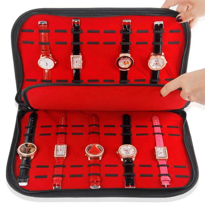 High Grade Fabric Watch Display Bags Slot Case Jewelry Storage Organizer Case Watch Tray Watch Bag Hot Selling Show Box
High Grade Fabric Watch Display Bags Slot Case Jewelry Storage Organizer Case Watch Tray Watch Bag Hot Selling Show Box