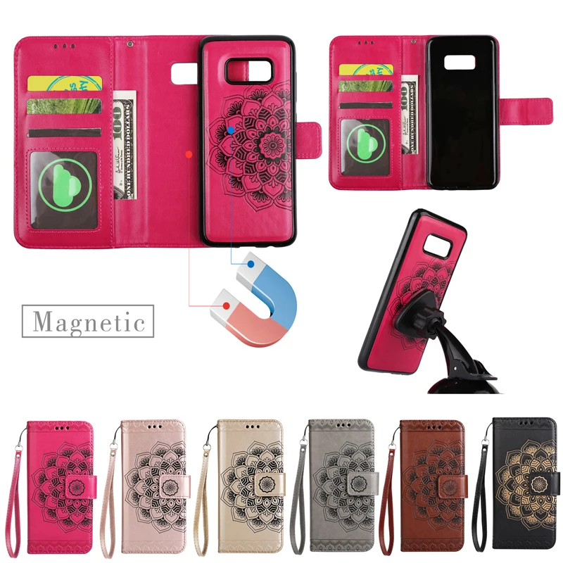 2 in 1 Magnetic Leather Flip Wallet Phone Soft Silicone Case Cover Shell Coque Fundas for Samsung Galaxy S6 S7 Edge S8 S8Plus
2 in 1 Magnetic Leather Flip Wallet Phone Soft Silicone Case Cover Shell Coque Fundas for Samsung Galaxy S6 S7 Edge S8 S8Plus