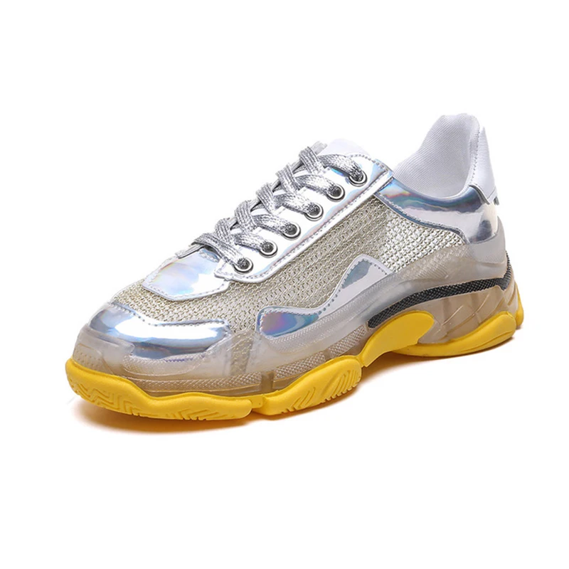 Women's High Heels Sneakers 2019 Breathable Mesh Platform Shoes Casual Lace Up Female Sneaker Woman Summer Sneakers Shoes
Women's High Heels Sneakers 2019 Breathable Mesh Platform Shoes Casual Lace Up Female Sneaker Woman Summer Sneakers Shoes