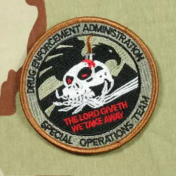 5pcs THE LORD GIVETH WE TAKE AWAY Patch Embroidery Skull Tactical Patches Hook Military Badge Army Brassard Combat Armband 10cm
5pcs THE LORD GIVETH WE TAKE AWAY Patch Embroidery Skull Tactical Patches Hook Military Badge Army Brassard Combat Armband 10cm