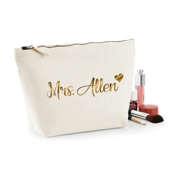 personalize future mrs bride makeup pouches bridesmaid wedding Gift Make Up Cosmetic Bags Unique Gift for Bridal Party Bags
personalize future mrs bride makeup pouches bridesmaid wedding Gift Make Up Cosmetic Bags Unique Gift for Bridal Party Bags