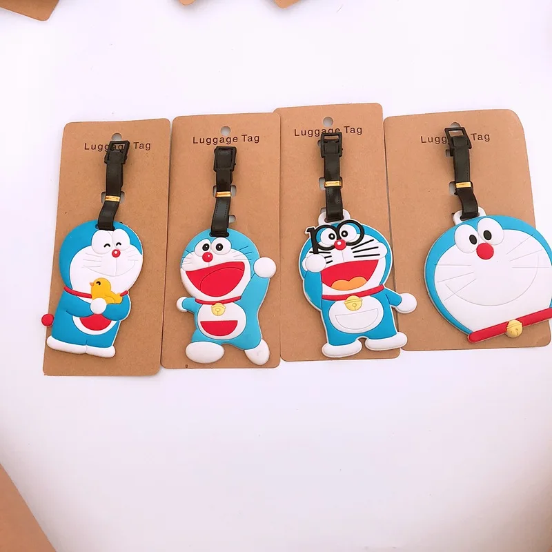 Kawaii Doraemon Luggage Tag PVC Pendants Portable Travel Label Suitcase ID Address Holder tags anime new-hot Unisex
Kawaii Doraemon Luggage Tag PVC Pendants Portable Travel Label Suitcase ID Address Holder tags anime new-hot Unisex