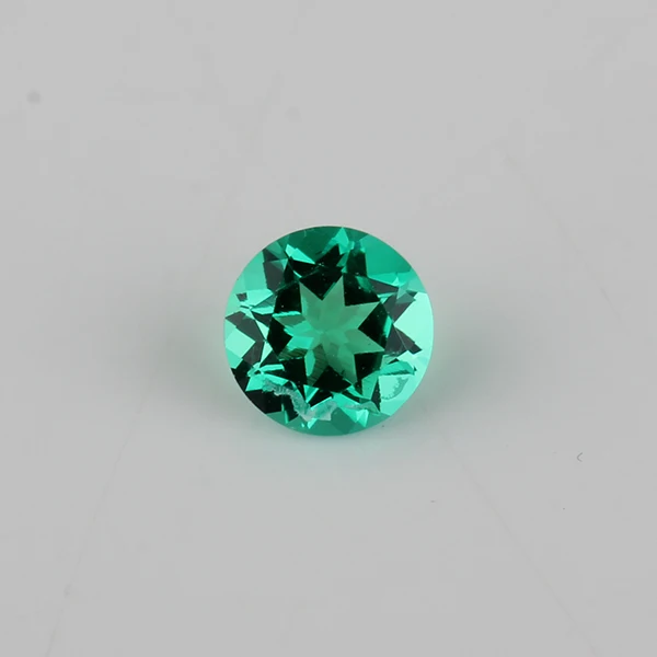 High Quality Round Brilliant cut 5mm Hydrothermal Emerald stone For Jewelry making
High Quality Round Brilliant cut 5mm Hydrothermal Emerald stone For Jewelry making